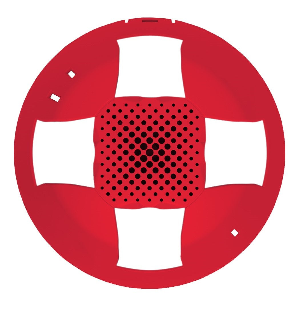 Kidde Commercial EGCSVRN | Ceiling Speaker/Strobe, Red