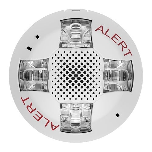 Kidde Commercial EGCSVWA | Ceiling Speaker/Strobe, White, Alert
