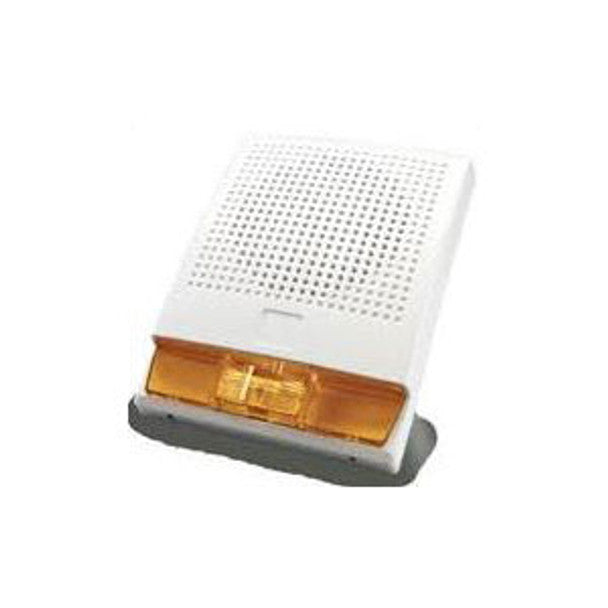 Kidde Commercial G4HFWA-S2VMA | Genesis 25V High Fidelity Speaker / Strobe, "FIRE" Marking, Amber Lens