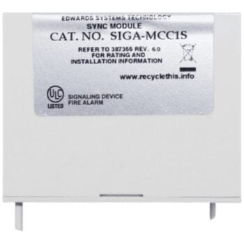 Kidde Commercial GSA-MCC1S | Synchronization Output Module (UIO Mount) - UL/ULC Listed