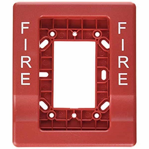 Kidde Commercial EG1RT-FIRE | Genesis Trim Plate for Wall Mount, Horn/Strobes, 1-Gang to 4 in. Box