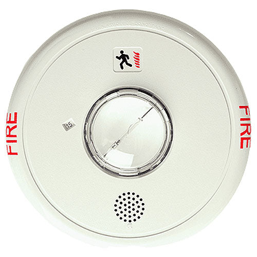 Kidde Commercial EGCF-HDVMH | Genesis Ceiling/Wall Horn-Strobe, Selectable High Candela, "FIRE" Marking, White