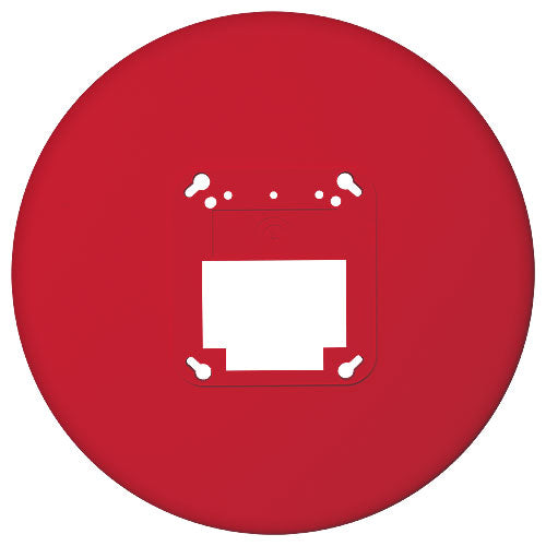 Kidde Commercial EGCTR | Trim Plate, Ceiling, Red