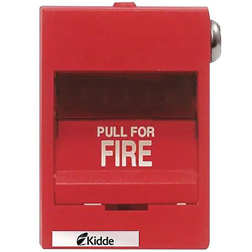 Kidde Commercial K-276B-1110 | Single Action Pull Station, Finish Red, Surface or Flush Mounting