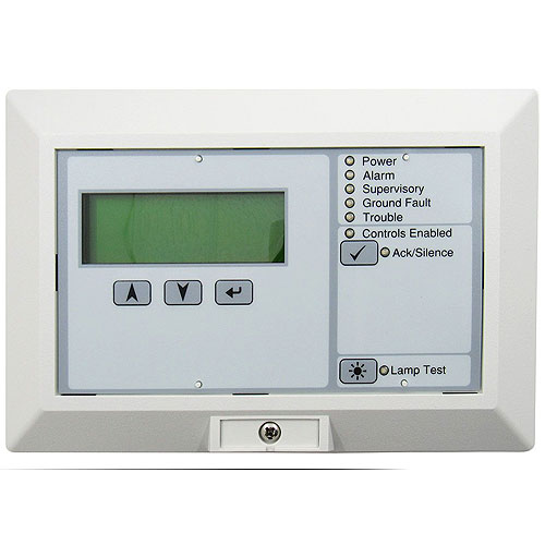 Kidde Commercial K-RLCD-C | LCD Text Annunciator with Common Controls