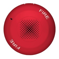 Kidde Commercial EGCARF | Genesis EGC Ceiling Horn, Red, FIRE Marking