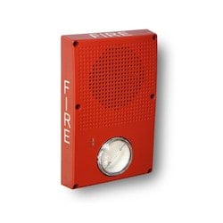 Kidde Commercial WG4RF-HVMHC | Genesis WG4 Series 24VDC Horn Strobe, FIRE Marking, High Candela, Red