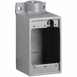 Killark FD-2M | 3/4" Dead-End Deep Iron Device Box