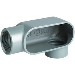 Killark LL27 | Duraloy 7 Series - Iron Conduit Body - LL Type - Hub Size 3/4 Inch - Volume 7.0 Cubic Inches