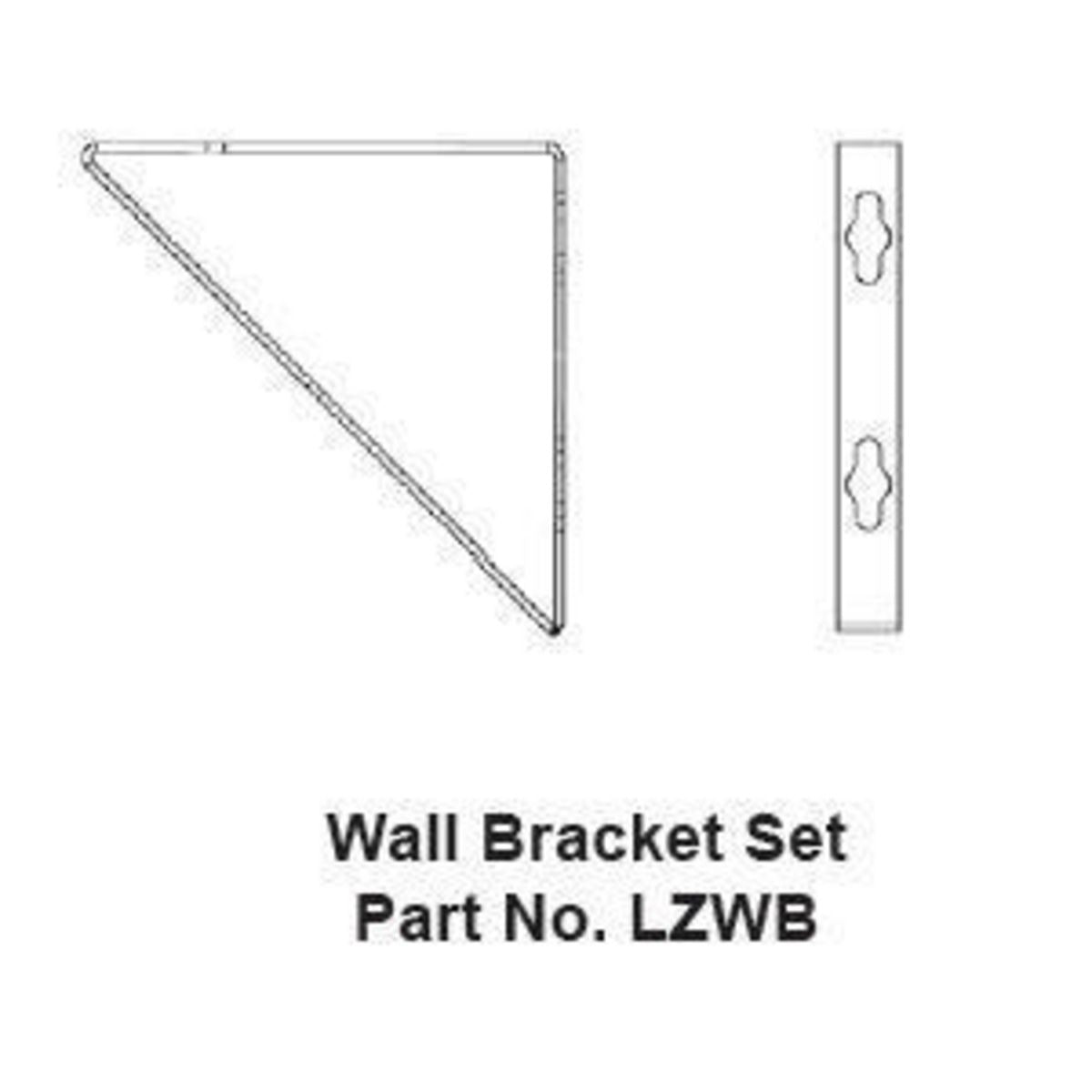 Killark LZWB | Wall Bracket Set, Stainless Steel