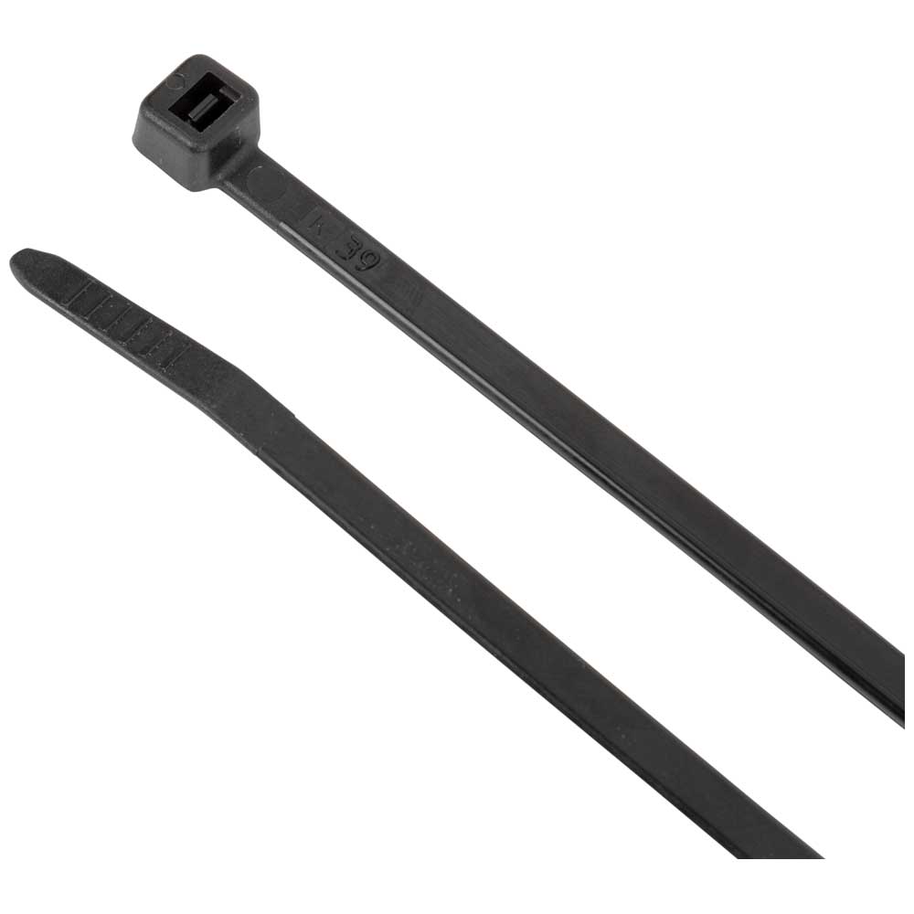 Klein Tools 450-210 | Cable Ties, Zip Ties, 50-Pound Tensile Strength, 11.5-Inch, Black
