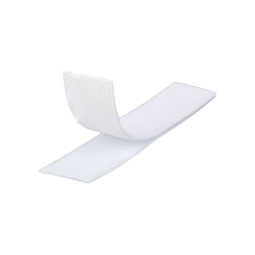 Klein Tools 450-960 | Hook and Loop Tape, 3/4-Inch, 25-Foot, White, Custom Length Cable Ties