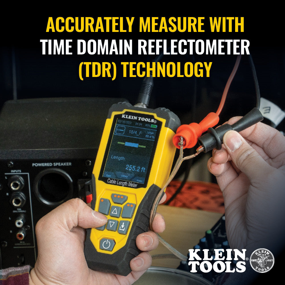 Klein Tools 501-915 | TDR Cable Length Meter