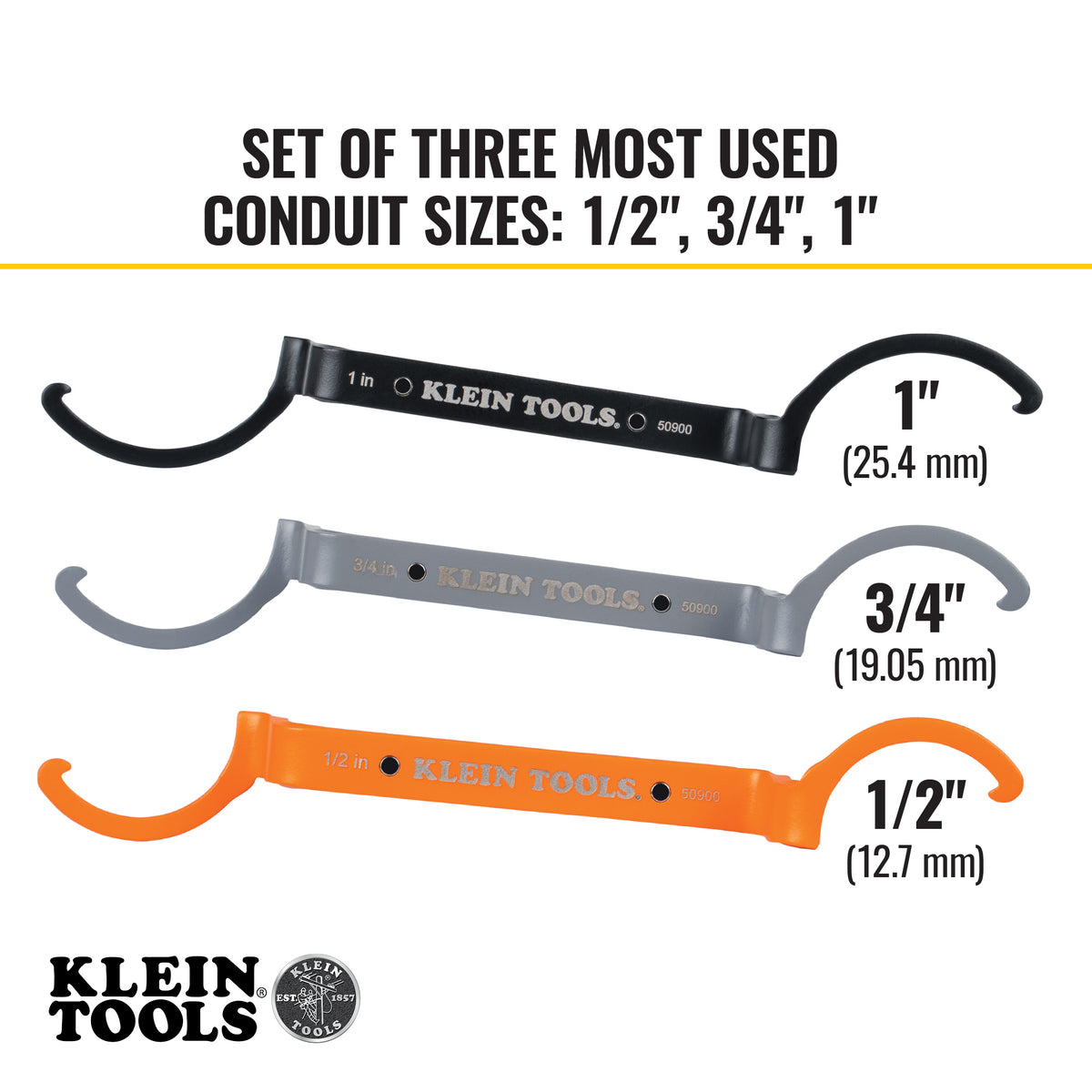 Klein Tools 50900R | Locknut Wrench Set