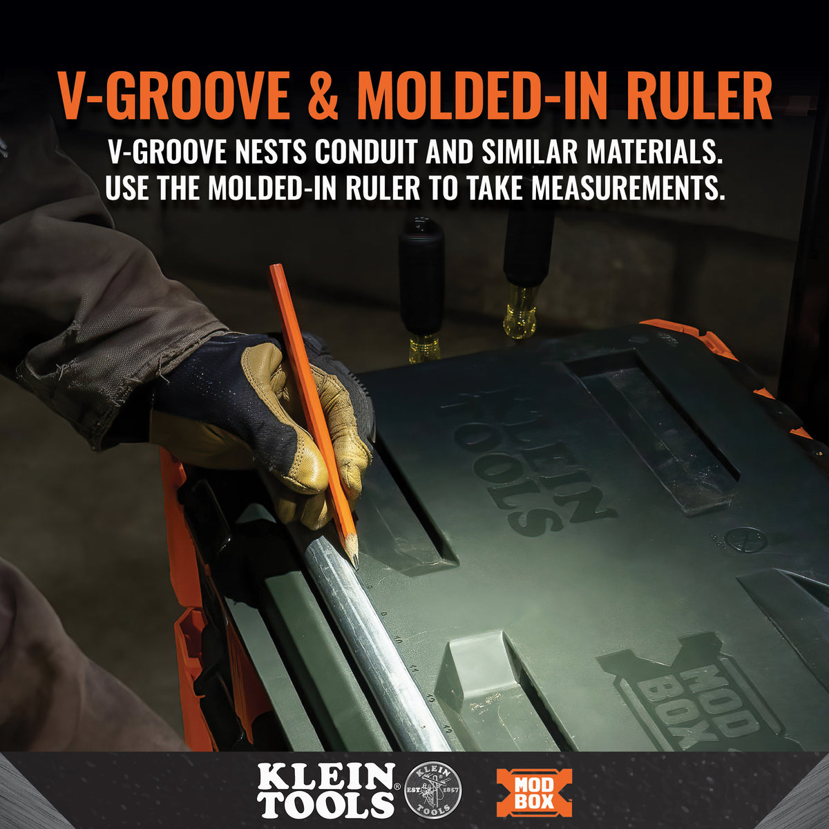 Klein Tools 54804MB | MODbox Small Toolbox