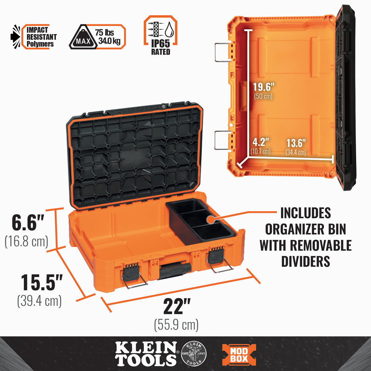 Klein Tools 54804MB | MODbox Small Toolbox
