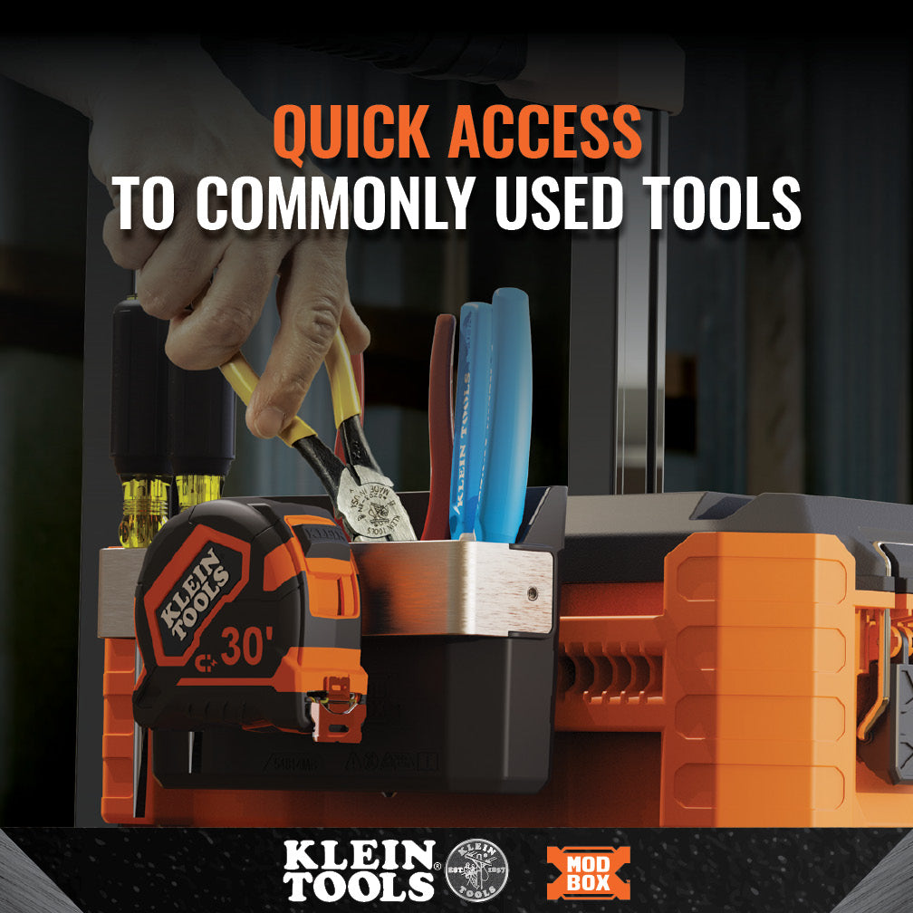 Klein Tools 54814MB | MODbox Tool Carrier Rail Attachment