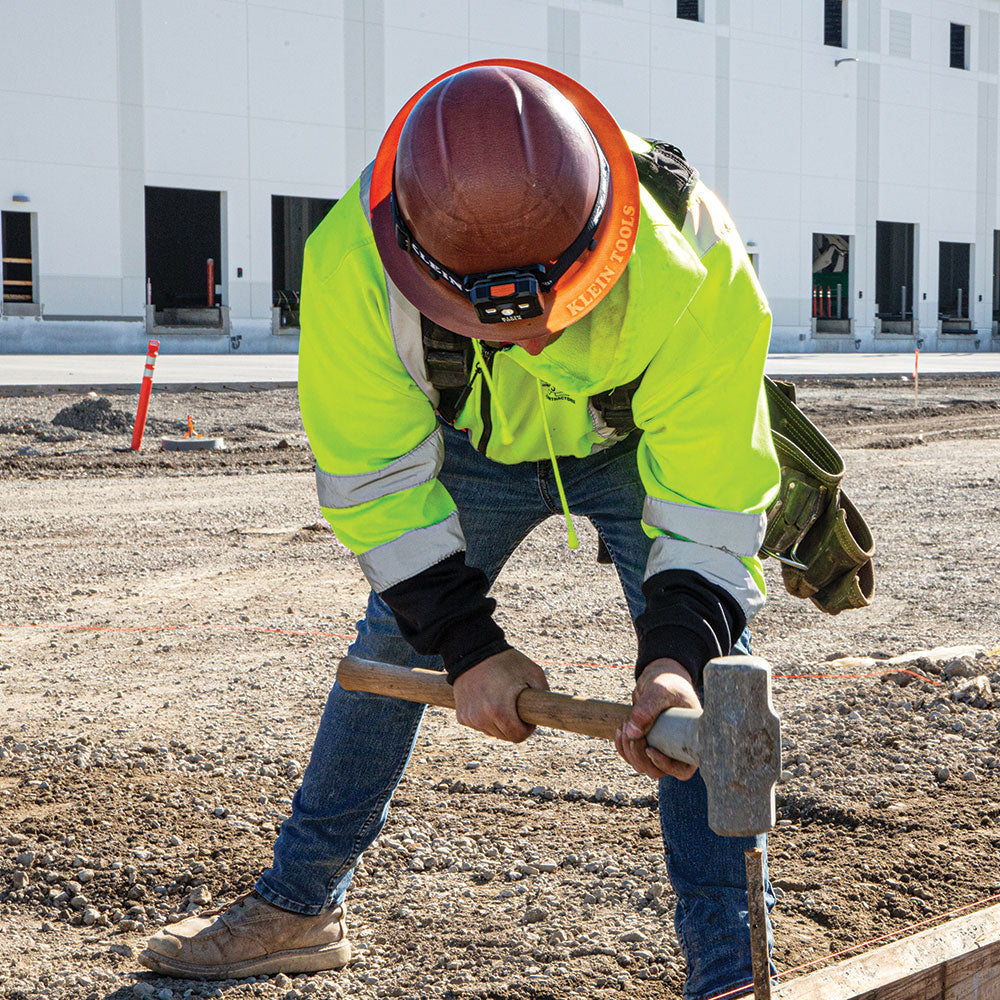 Klein Tools 60452 | Hard Hat, KONSTRUCT Series, Full-Brim, Class G
