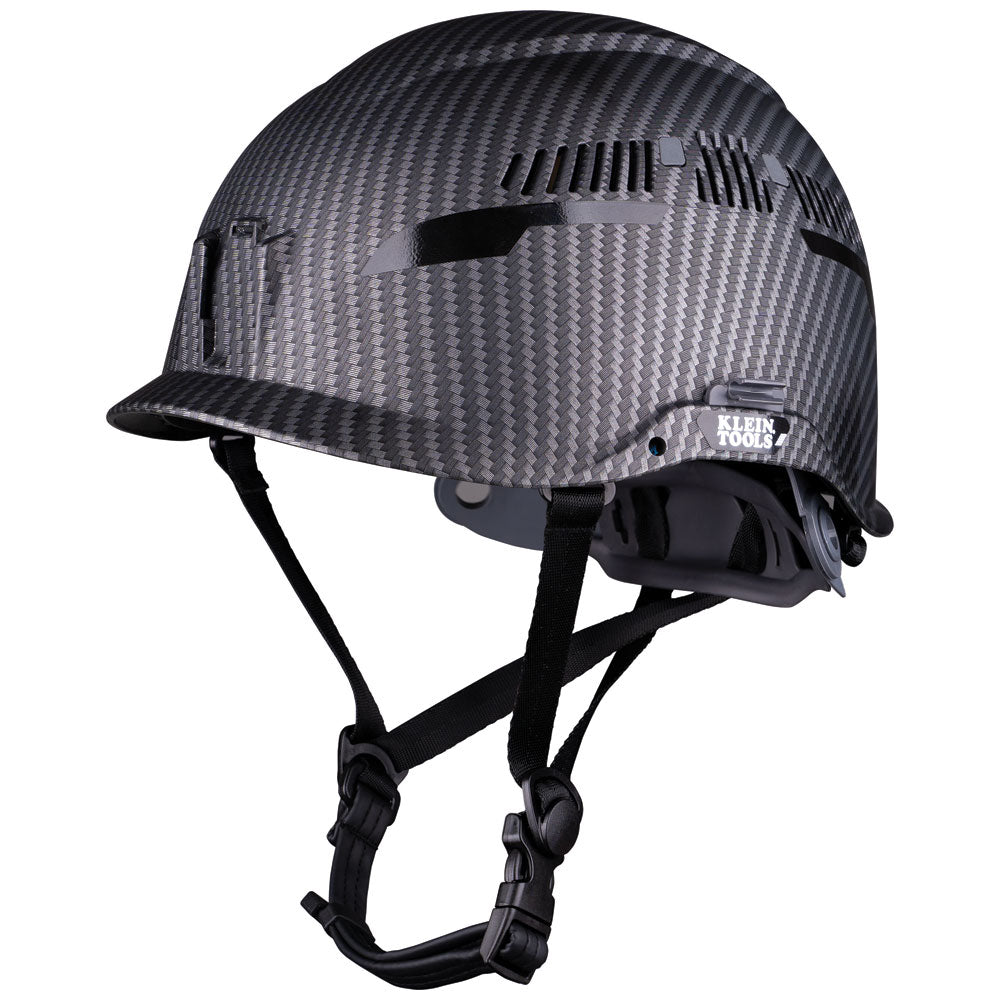 Klein Tools 60516 | Safety Helmet, Premium KARBN Pattern, Class C, Vented