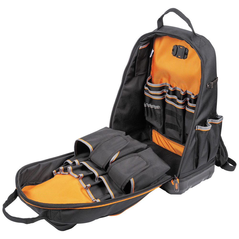 Klein Tools 62800BP | Tradesman Pro XL Tool Bag Backpack, 40 Pockets