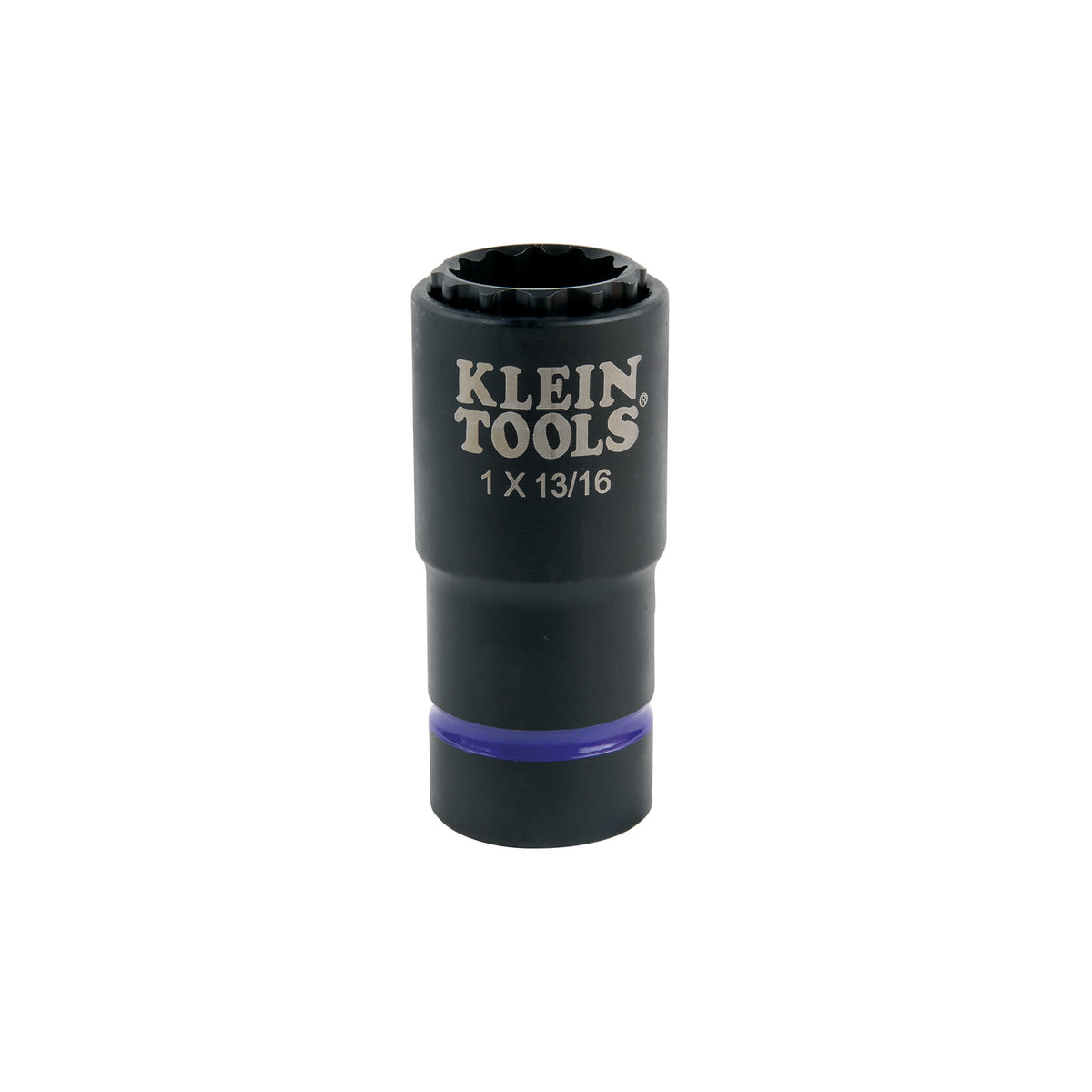 Klein Tools 66015 | 2-in-1 Impact Socket, 12-Point, 1 and 13/16-Inch