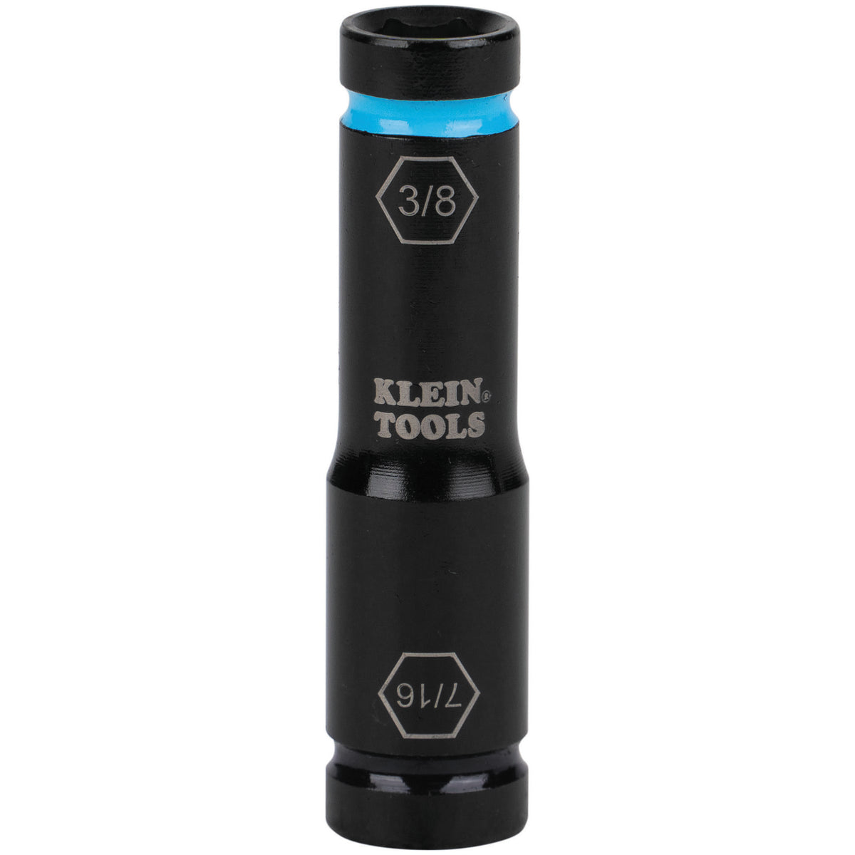 Klein Tools 66077 | Flip Impact Socket, 7/16 and 3/8-Inch