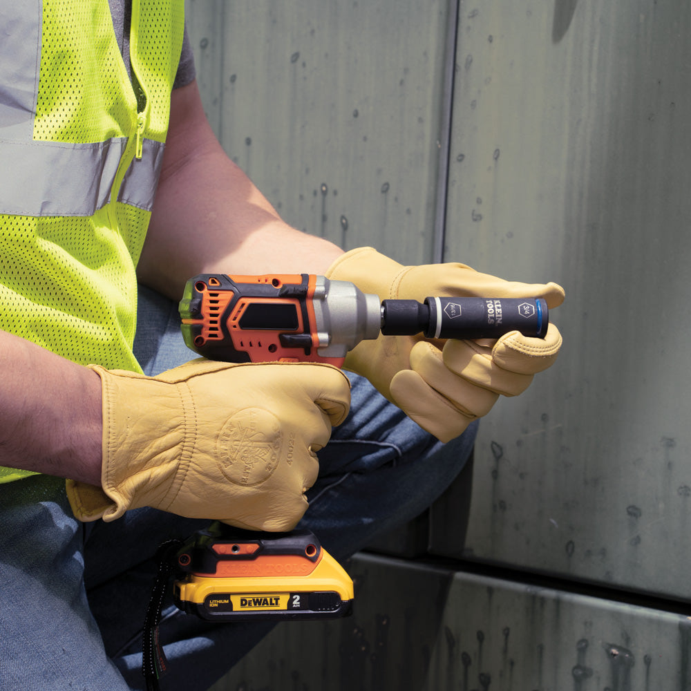 Klein Tools 66080 | 2-in-1 Penta/Hex Flip Socket with Adapter