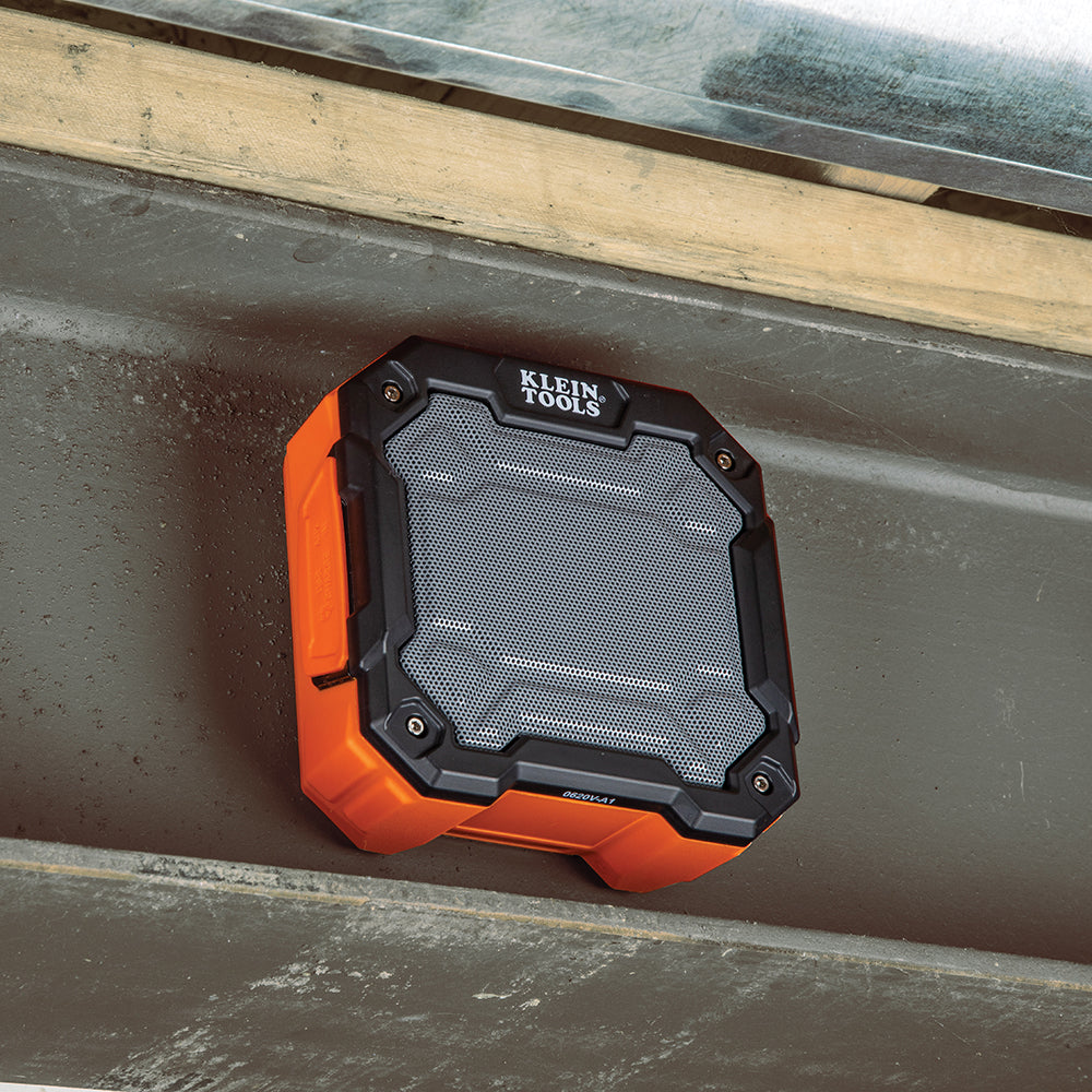Klein Tools AEPJS3 | Bluetooth Jobsite Speaker with Magnet and Hook
