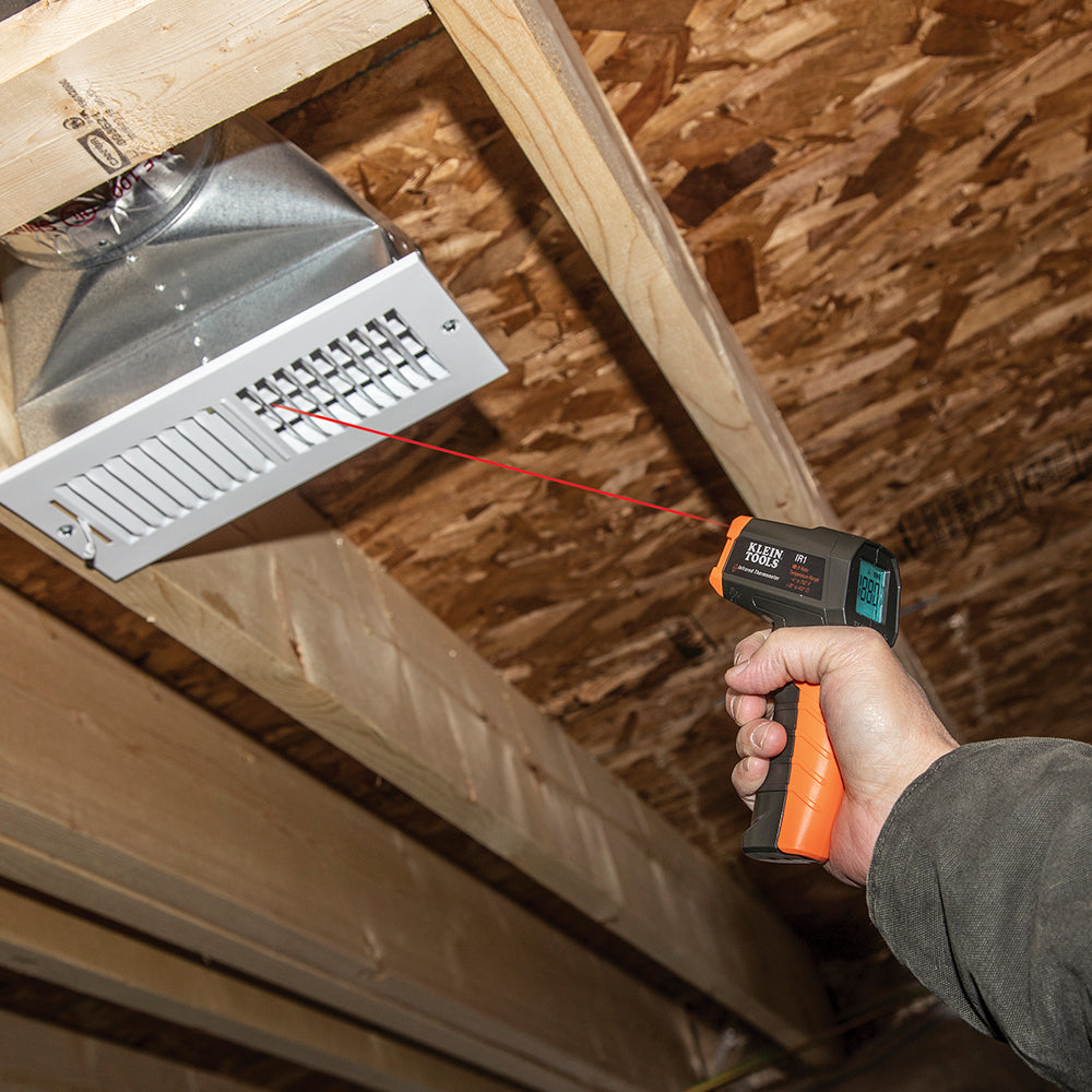 Klein Tools IR1KIT | Infrared Thermometer with GFCI Receptacle Tester