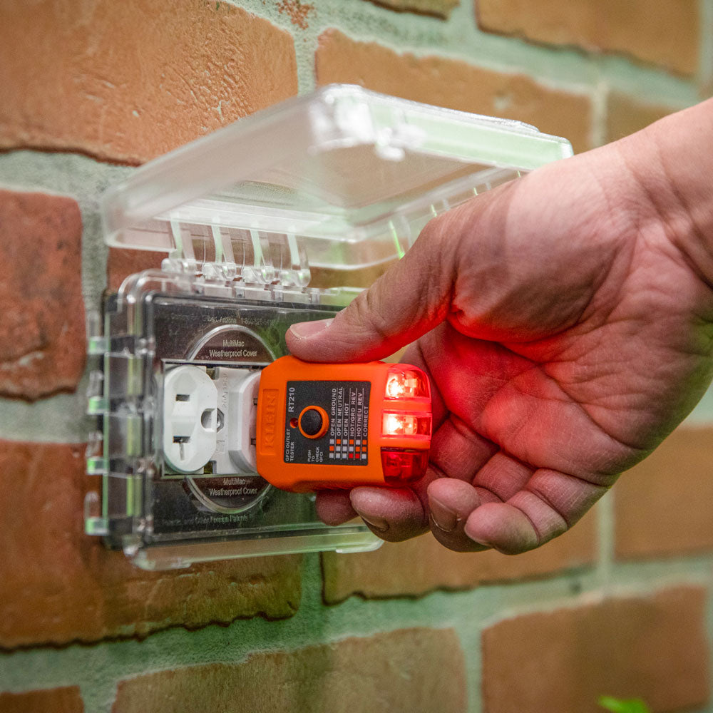 Klein Tools IR1KIT | Infrared Thermometer with GFCI Receptacle Tester