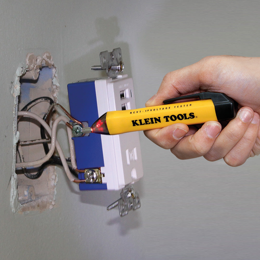 Klein Tools NCVT1P | Non-Contact Voltage Tester Pen, 50 to 1000V AC