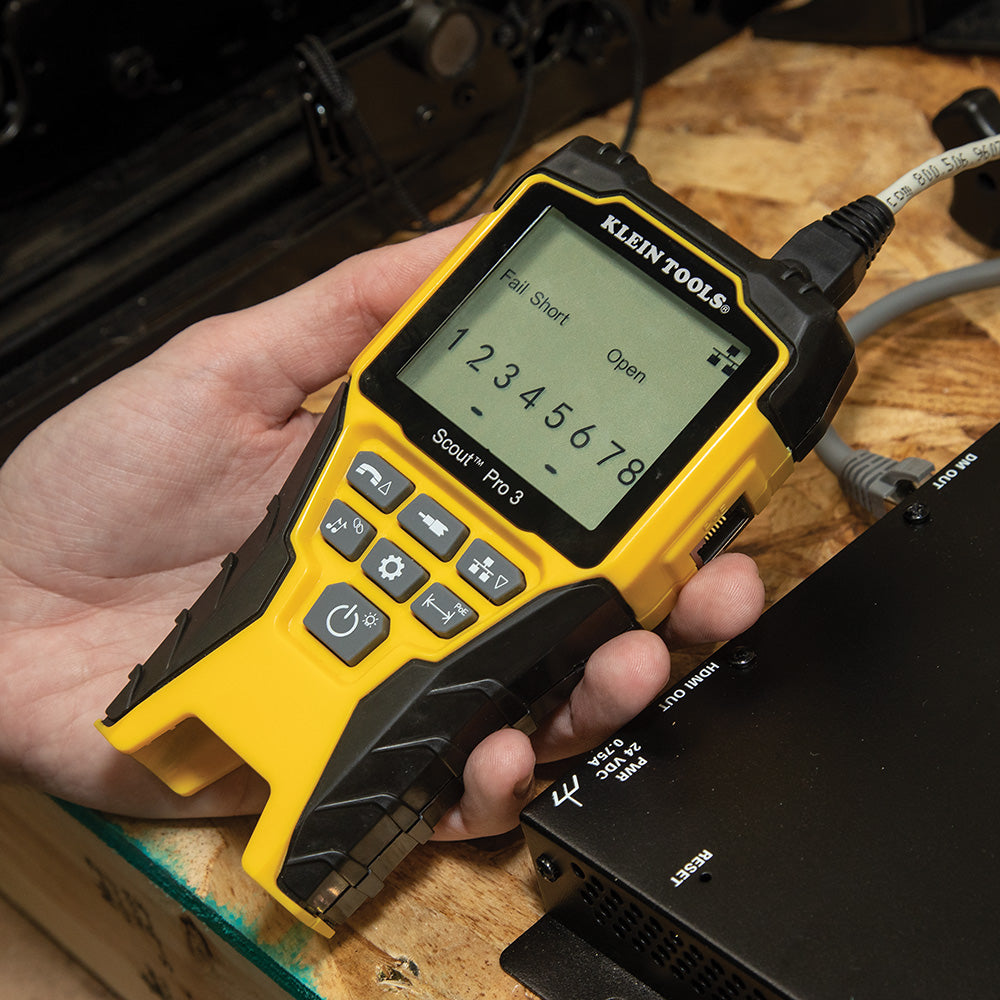 Klein Tools VDV501-852 | Scout Pro 3 Tester with Locator Remote Kit