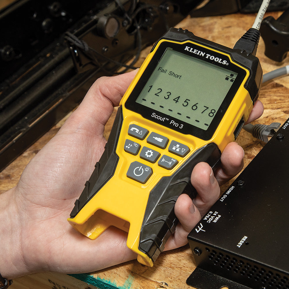 Klein Tools VDV501-852 | Scout Pro 3 Tester with Locator Remote Kit