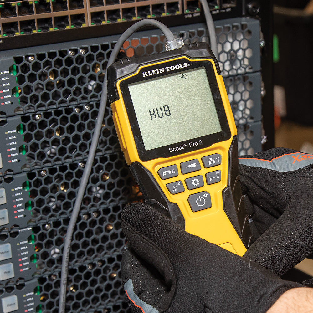 Klein Tools VDV501-852 | Scout Pro 3 Tester with Locator Remote Kit