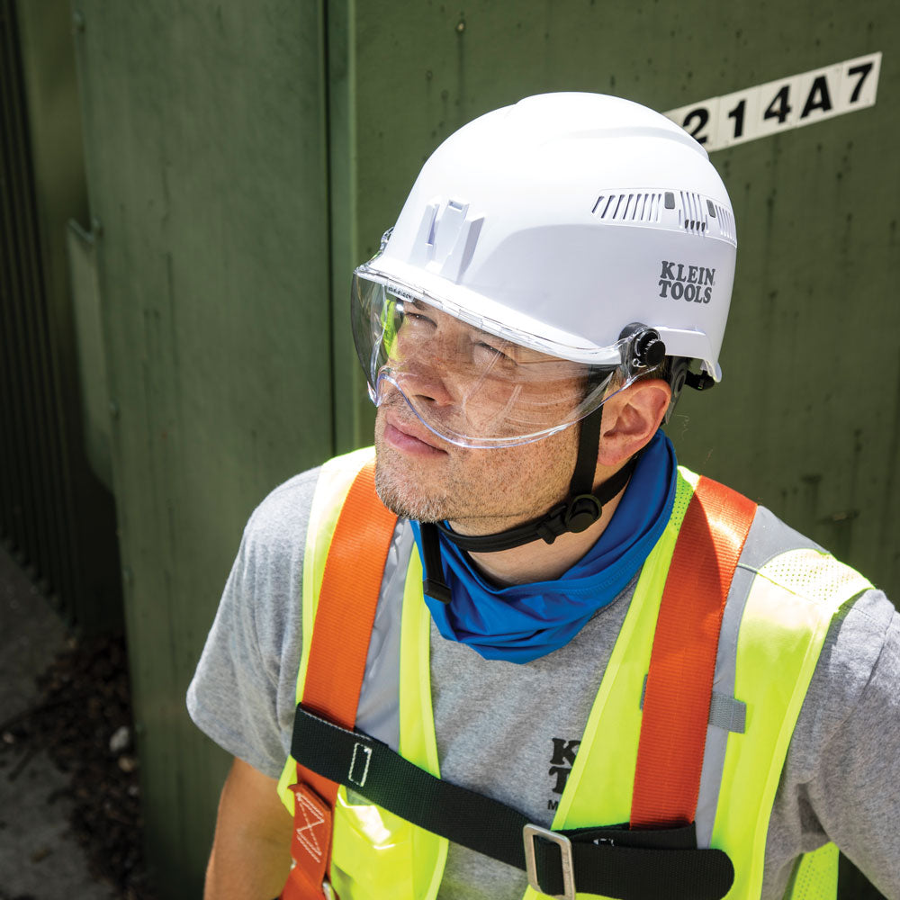 Klein Tools VISORCLR | Safety Helmet Visor, Clear