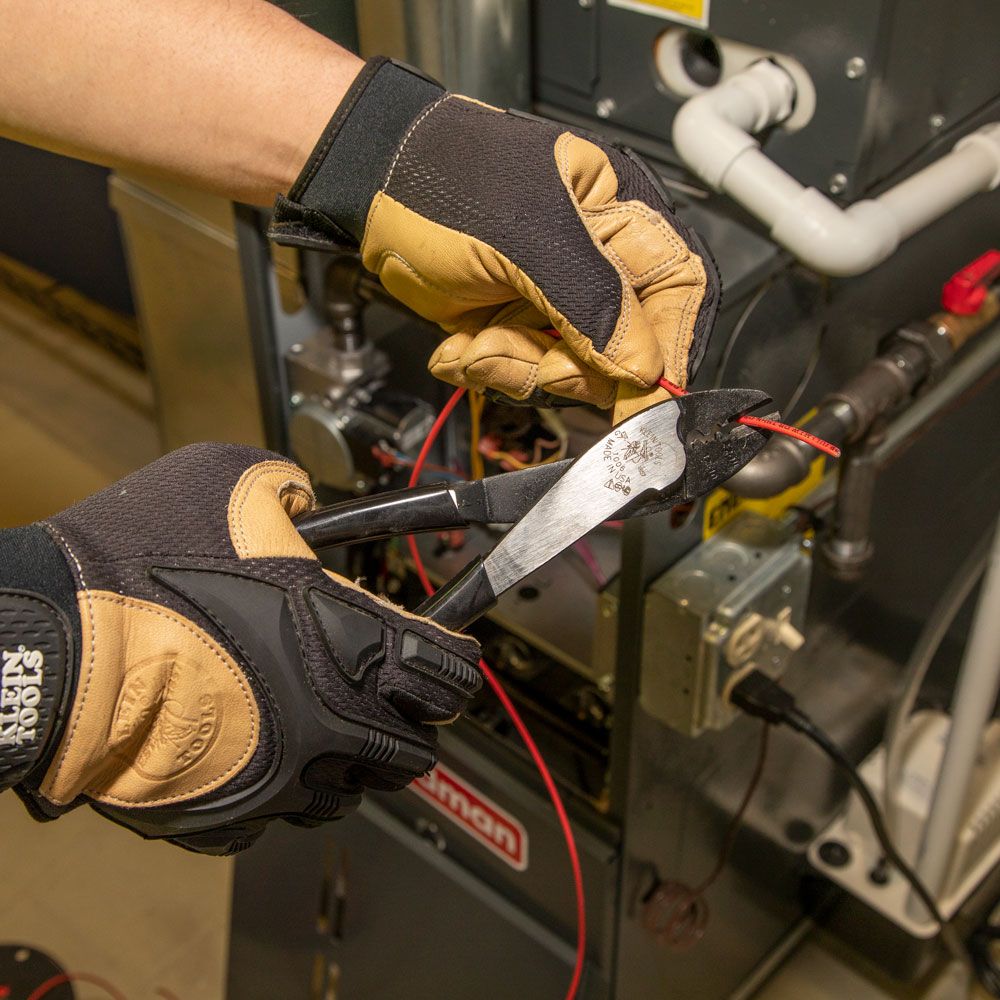 Klein Tools 1006 | Crimping and Cutting Tool for Non-Insulated Terminals