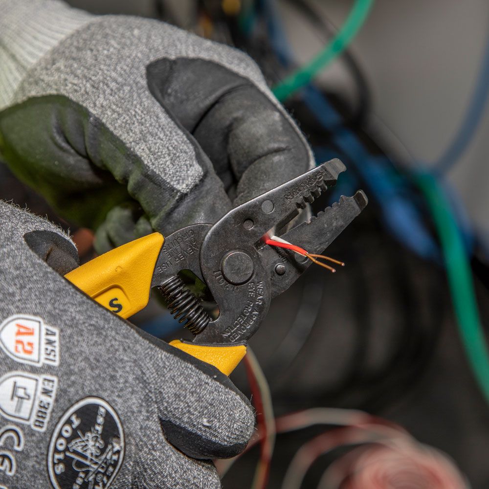Klein Tools 11047 | Wire Stripper/Cutter, 22-30 AWG Solid Wire