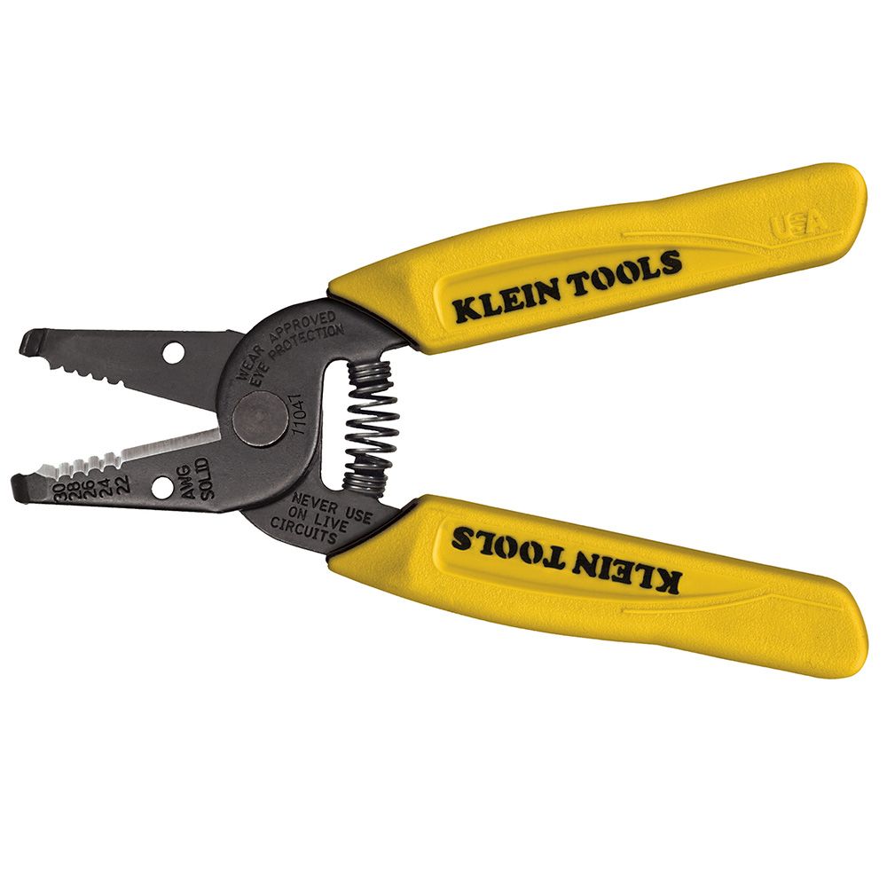 Klein Tools 11047 | Wire Stripper/Cutter, 22-30 AWG Solid Wire