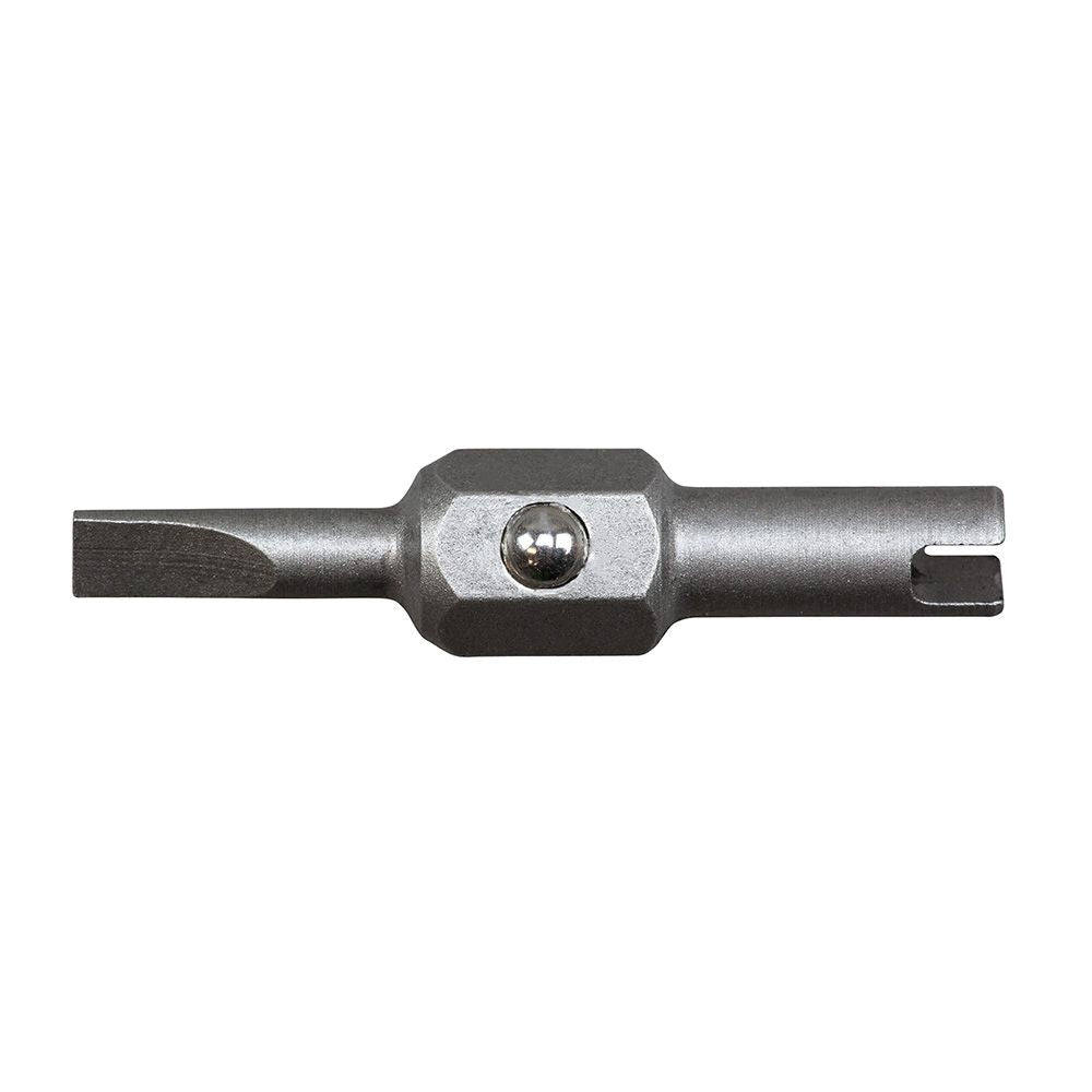 Klein Tools 13231 | Replacement Bits, 1/8-Inch Slotted and Schrader