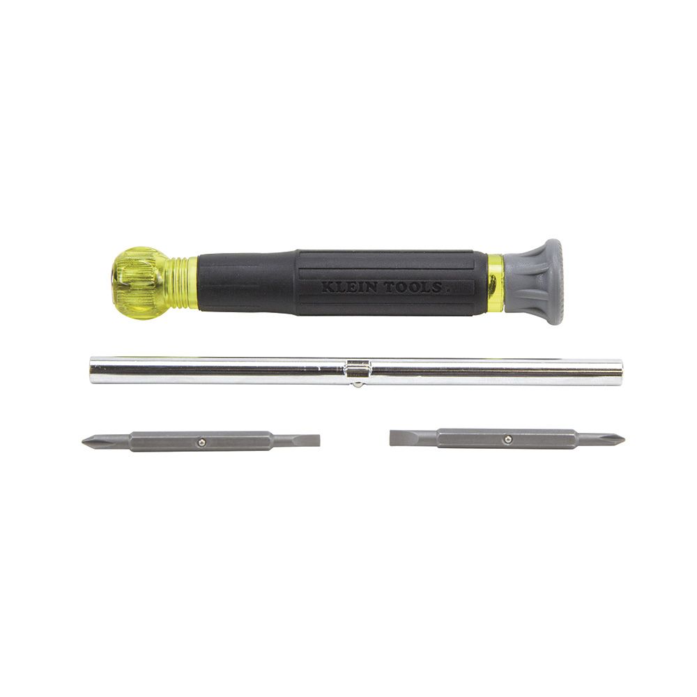 Klein Tools 13391 | Bits, 4-in-1 Electronics, Phillips 0, Slotted TD 3/32-Inch