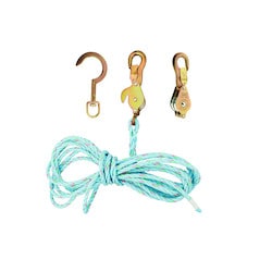 Klein Tools 1802-30SSR | Block and Tackle 259 Anchor Hook Spliced
