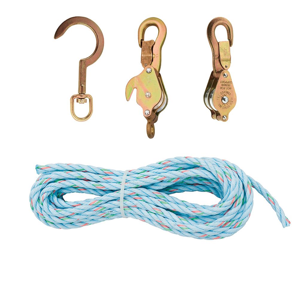 Klein Tools 1802-30S | Block and Tackle with Cat. No. 268 Block