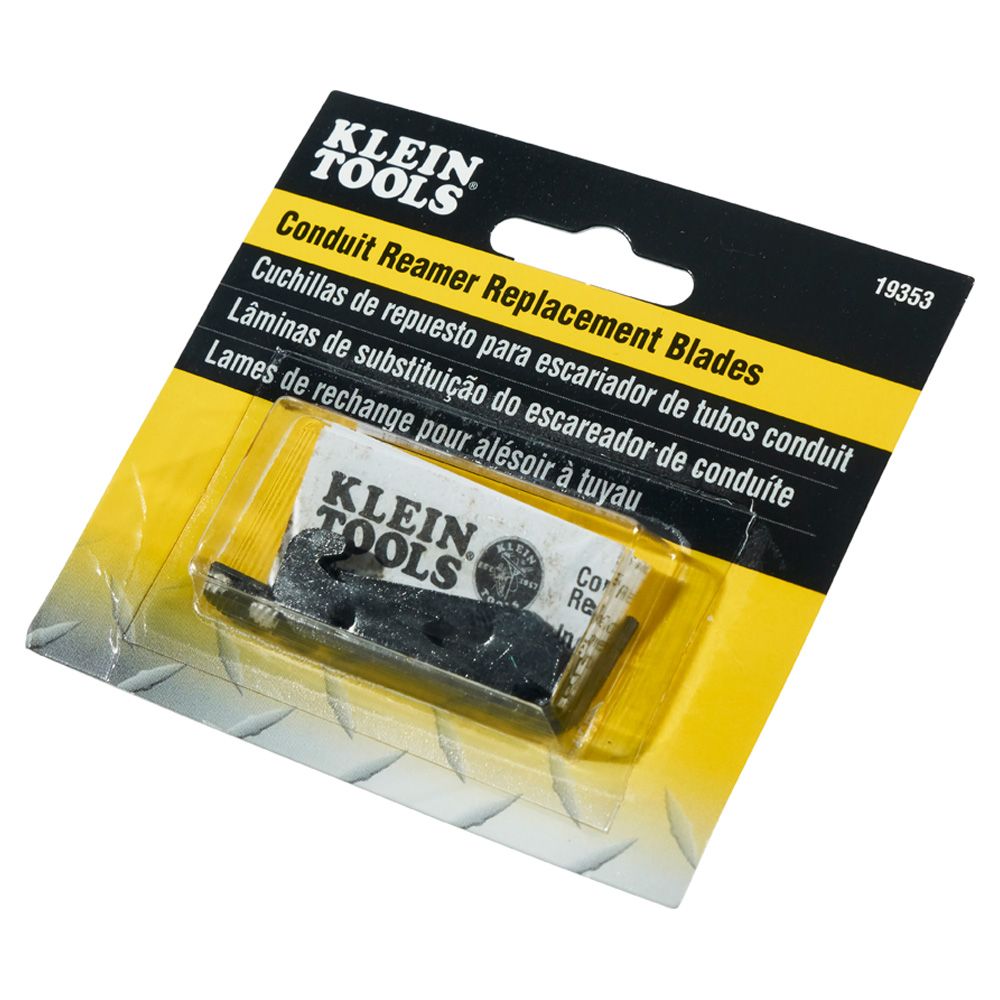 Klein Tools 19353 | Conduit Reamer Replacement Blade Kit