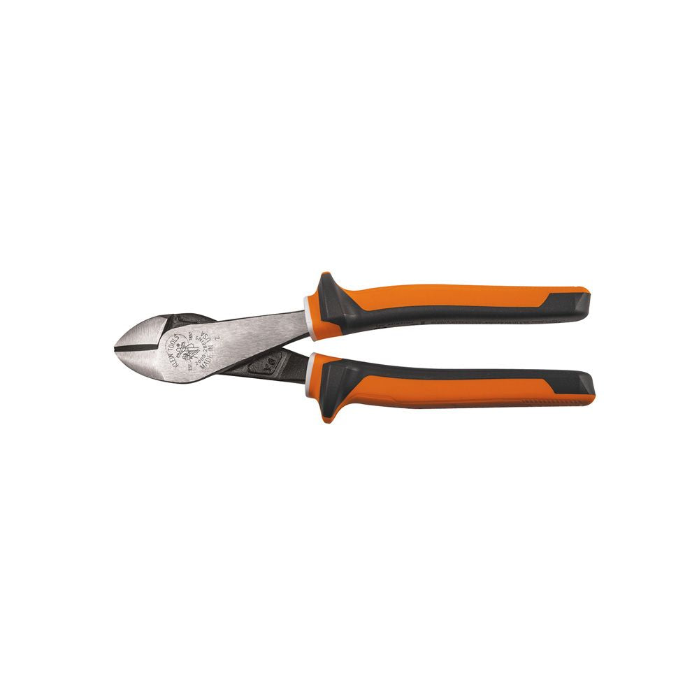 Klein Tools 200028EINS | Diagonal Cutting Pliers, Insulated, Slim Handle, 8-Inch