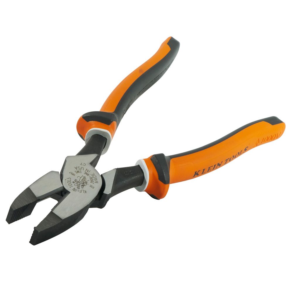 Klein Tools 20009NEEINS | Heavy Duty Side Cutting Pliers Insulated