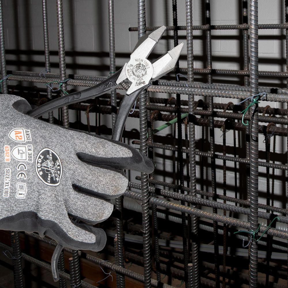 Klein Tools 201-7CST | Ironworker's Pliers, 9-Inch