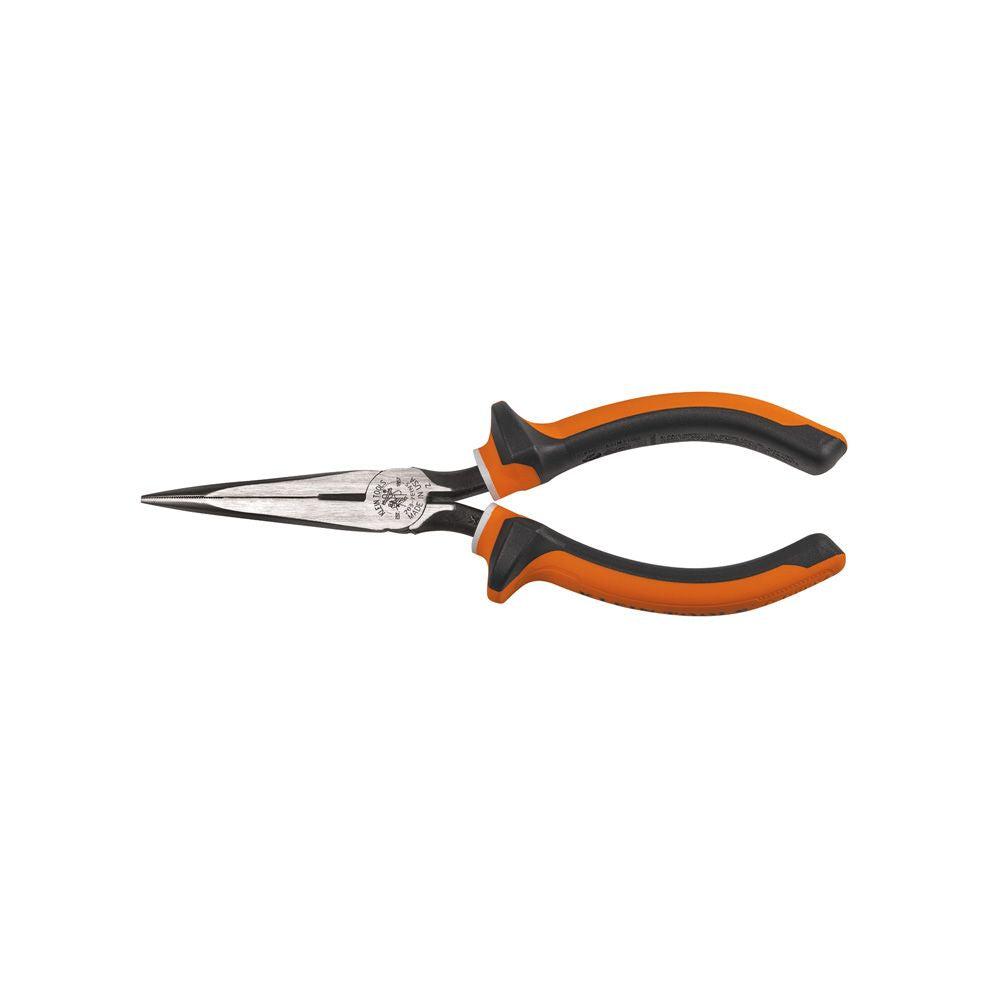Klein Tools 2037EINS | Long Nose Side Cut Pliers, 7-Inch Slim Insulated