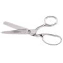 Klein Tools 208F | Bent Trimmer, Fully Rounded Tips, 8-Inch