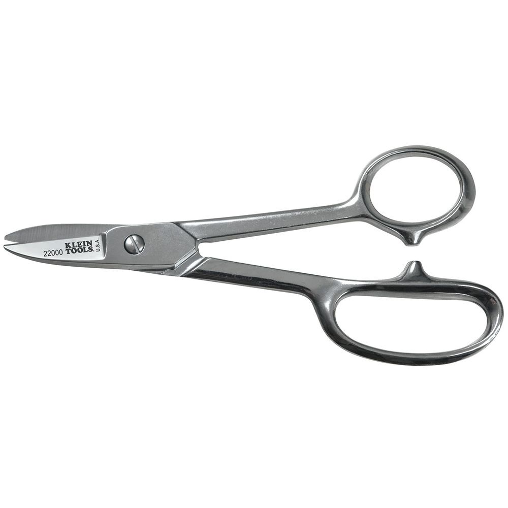 Klein Tools 22000 | High-Leverage Electrician Scissors / Snip