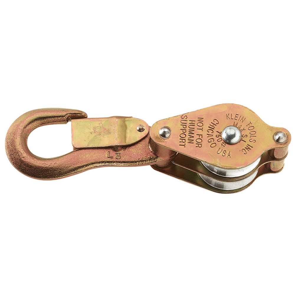 Klein Tools 267 | Self-locking Block Without Rope and Hook